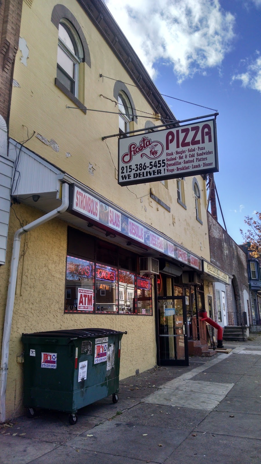 Fiesta Pizza: the place