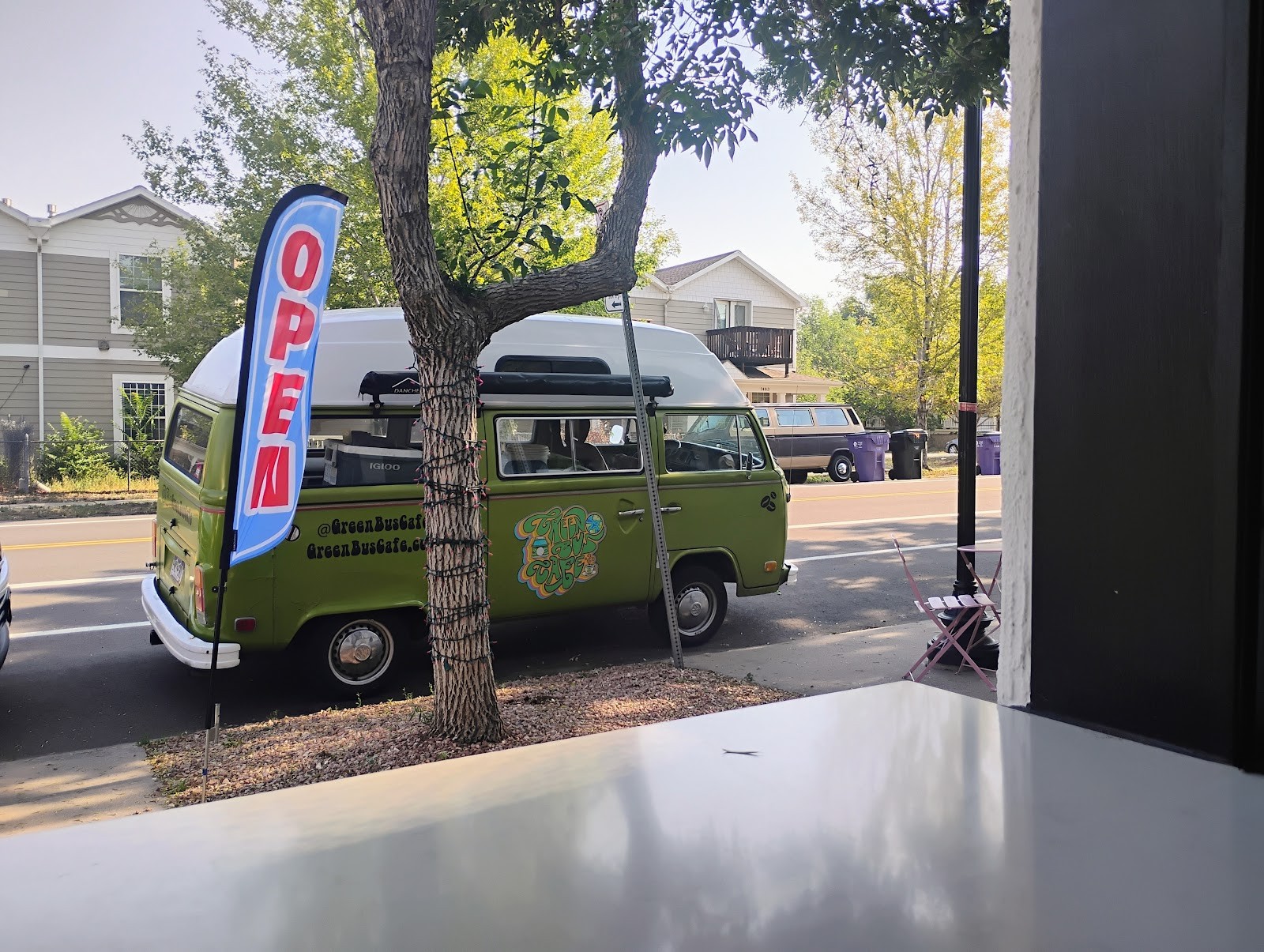 Green Bus Cafe: the place