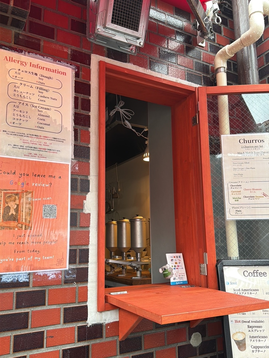 G'DAY Vegan Churros: the place