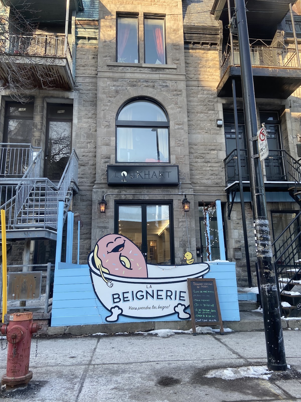 La Beignerie: the place