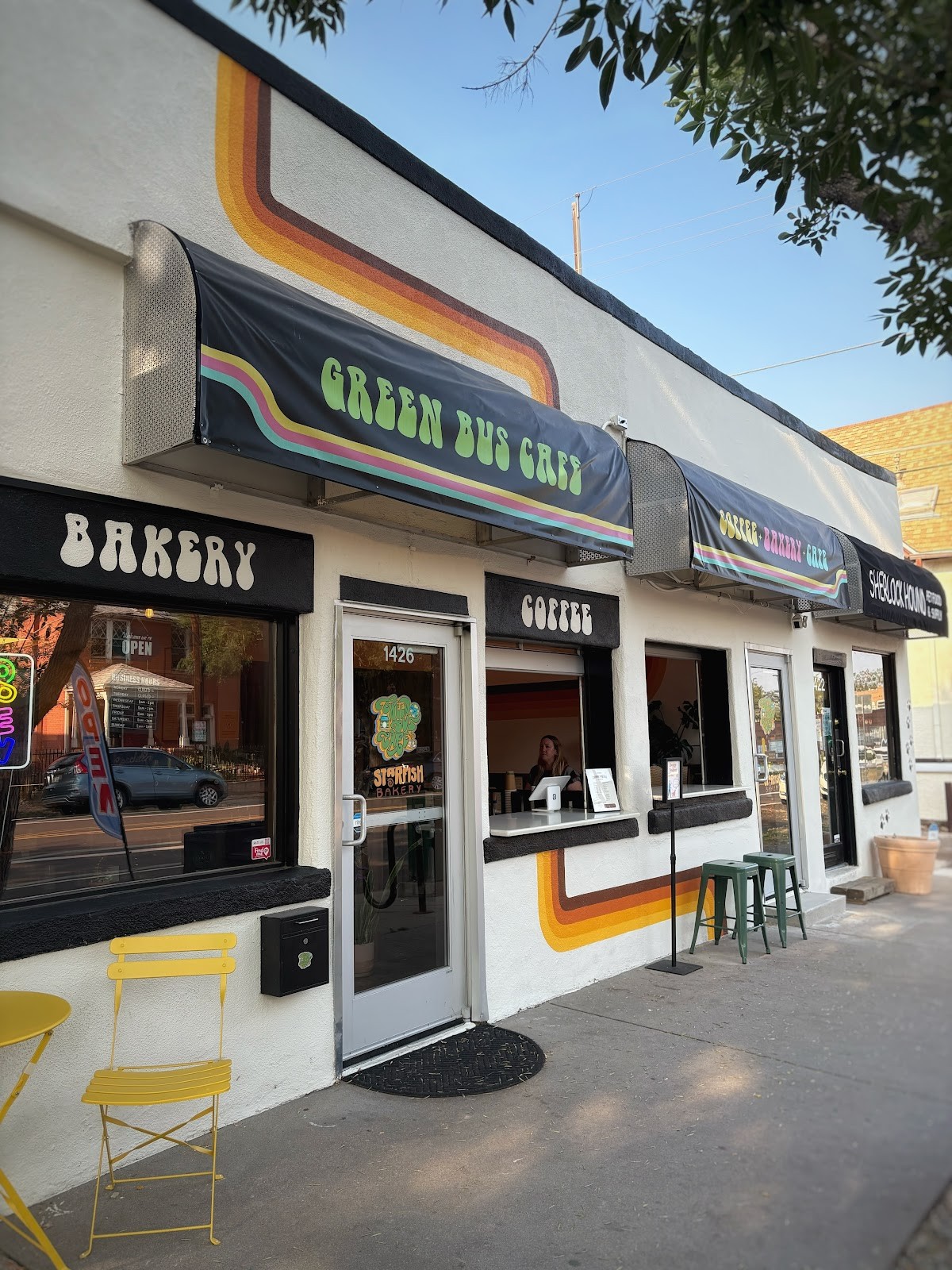 Green Bus Cafe: the place