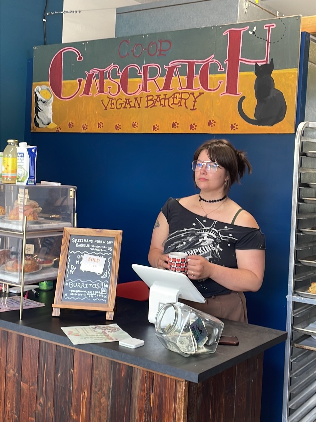 Catscratch Co-op Vegan Bakery: the place