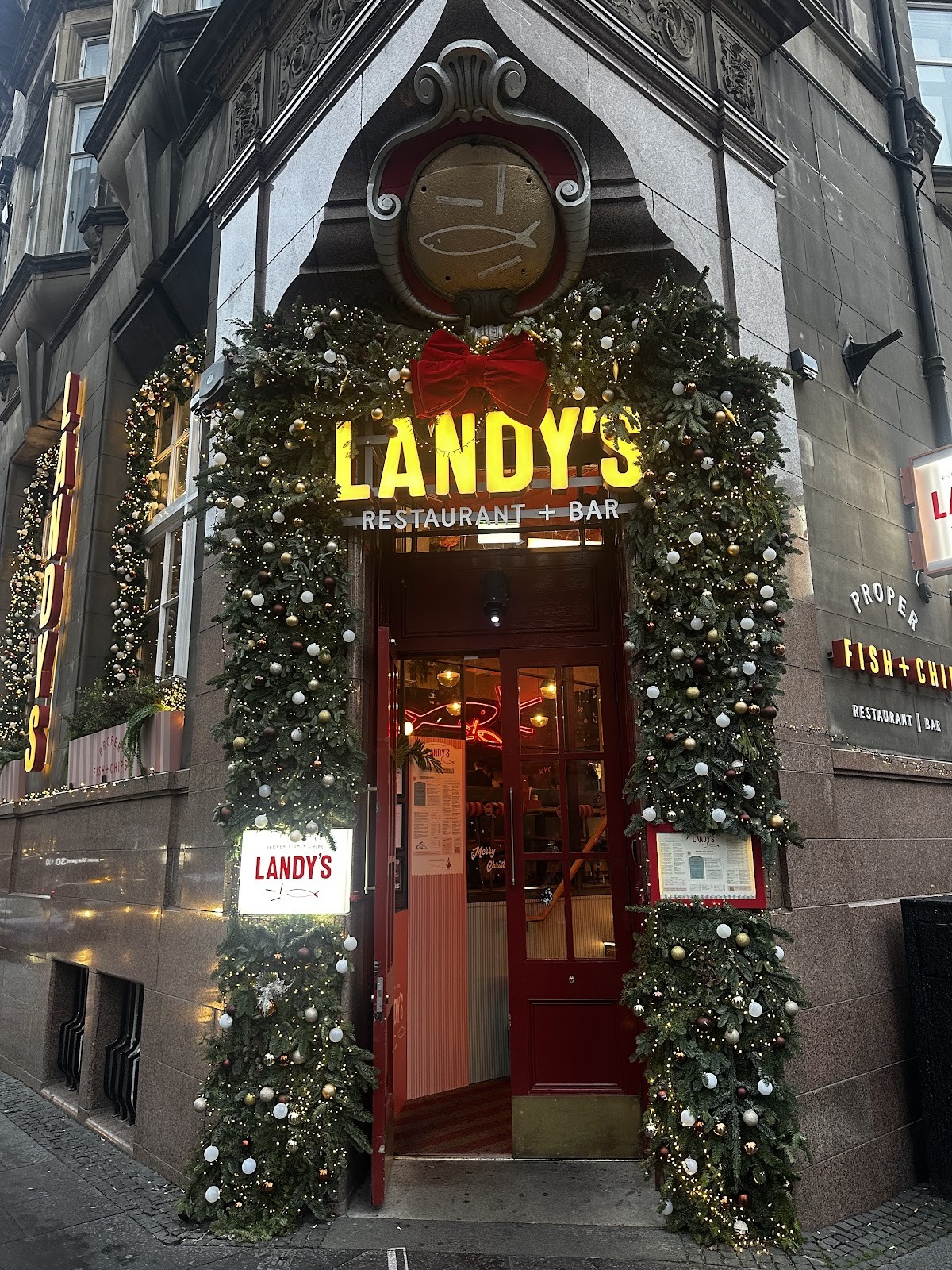Landy's Fish and Chips: the place