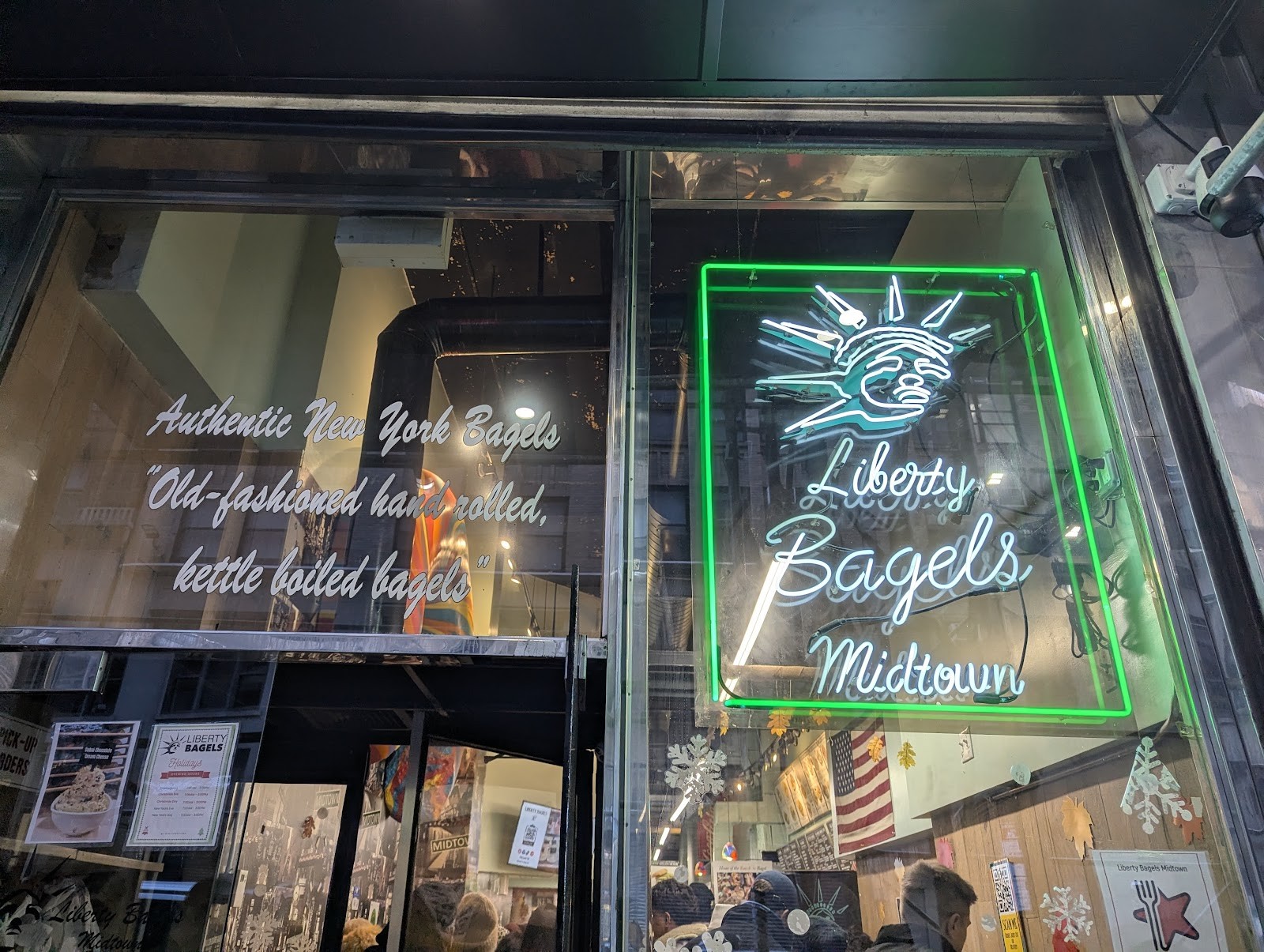 Liberty Bagels Midtown: the place