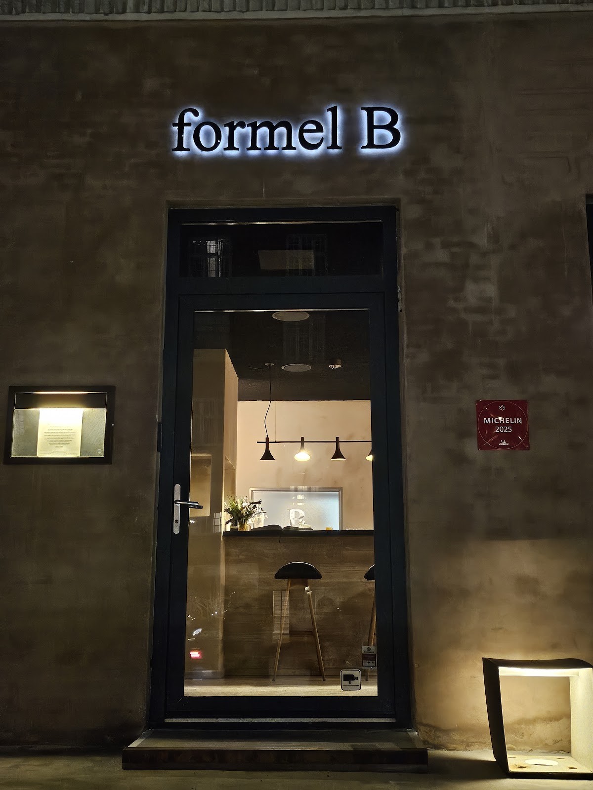 formel B: the place