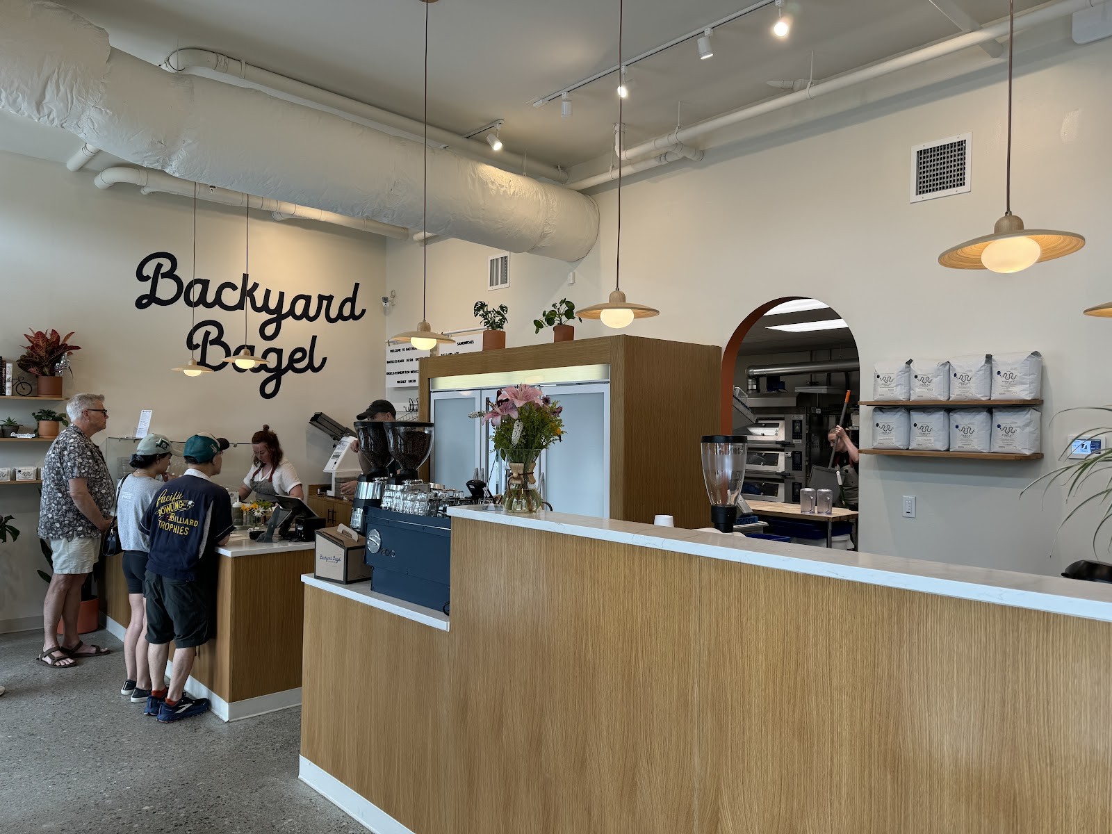 Backyard Bagel - Fremont: the place