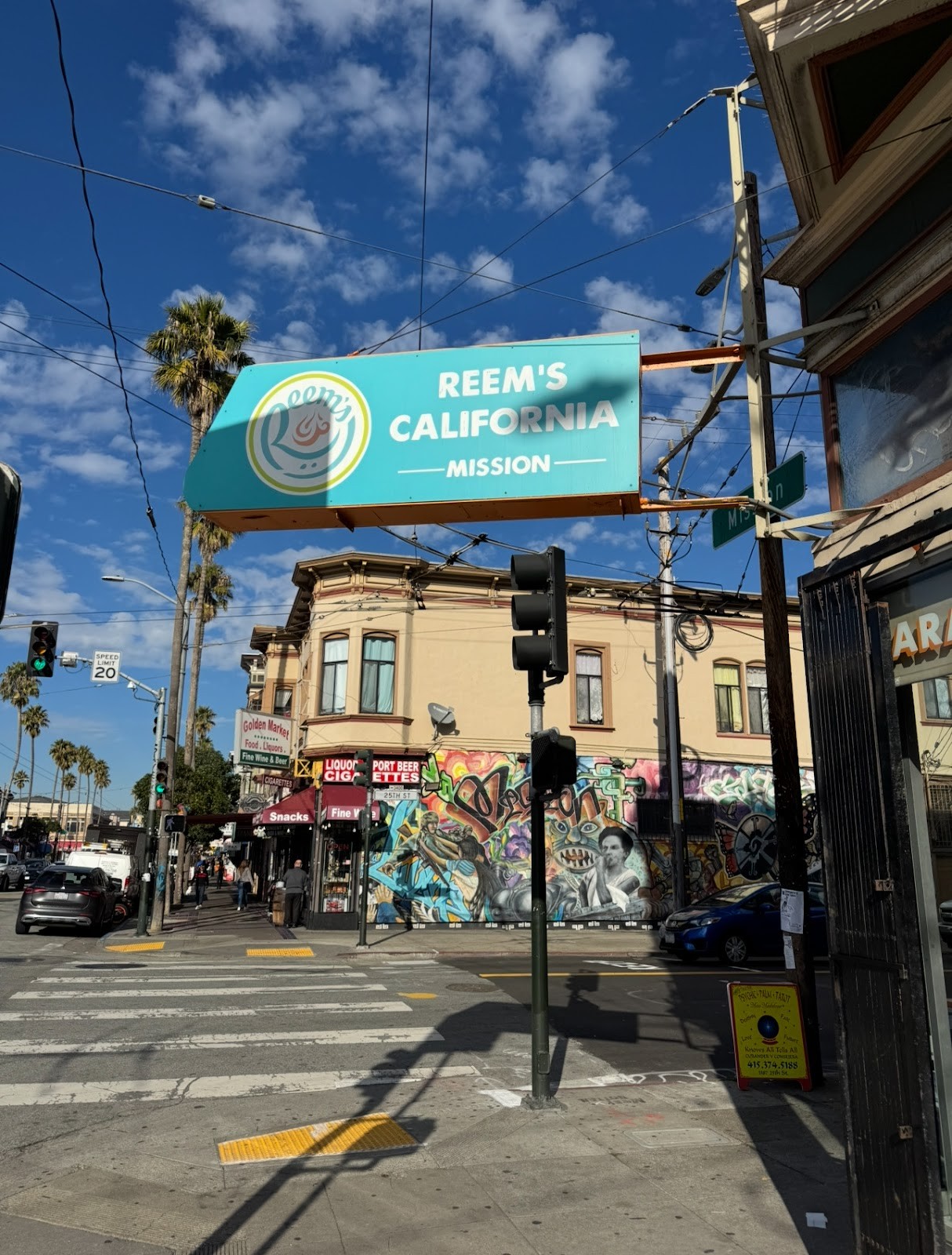 Reem's California Mission: the place