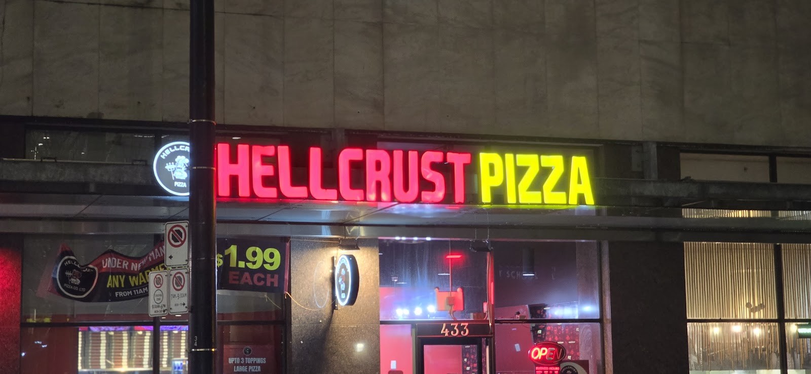 HellCrust Pizza- Vancouver: the place