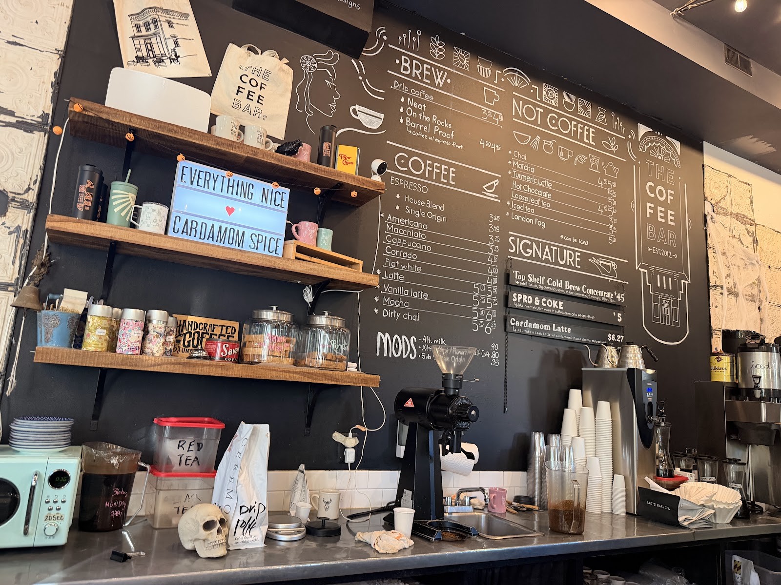 The Coffee Bar: the place