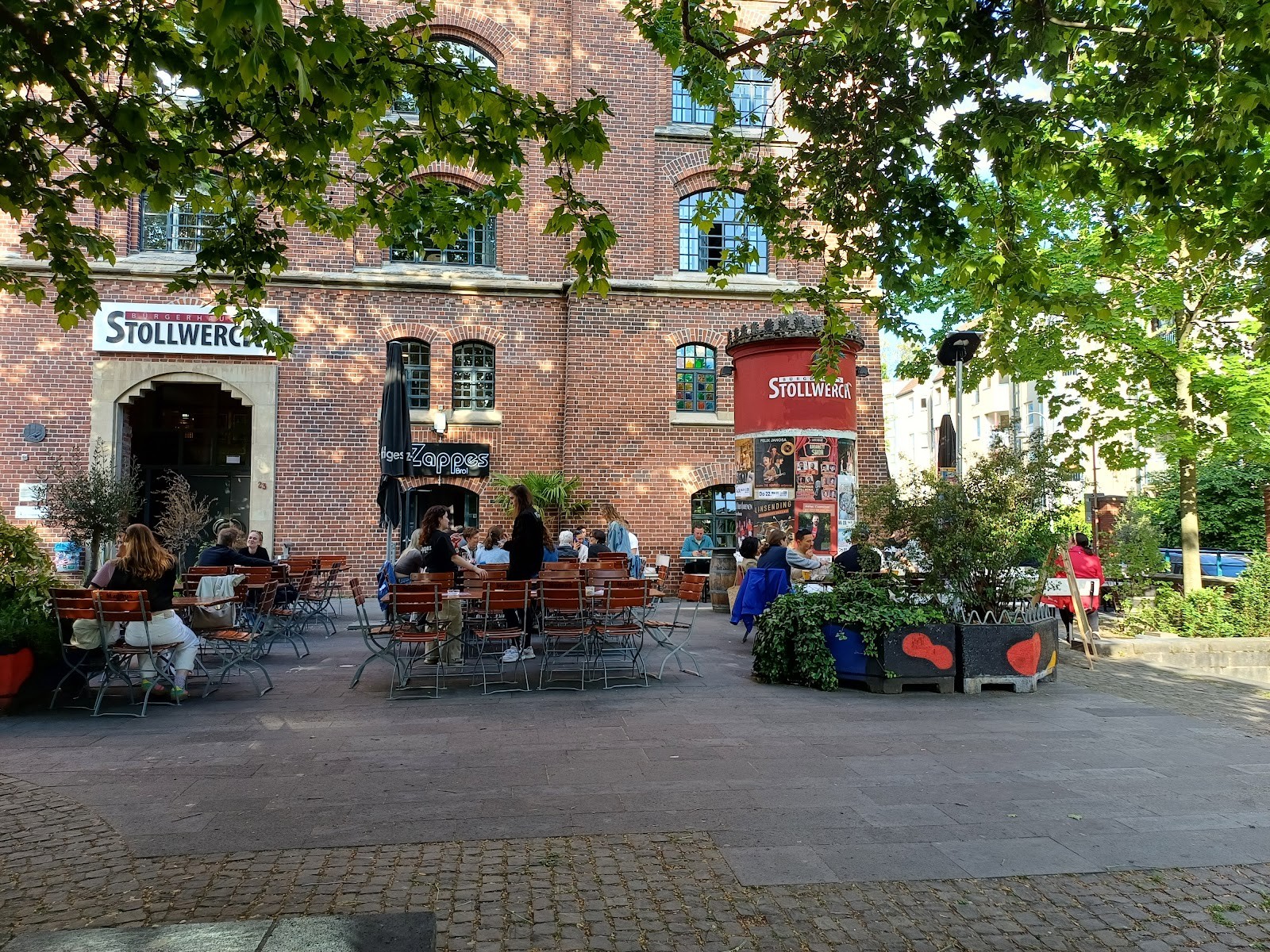 Zappes Süd im Stollwerck: the place