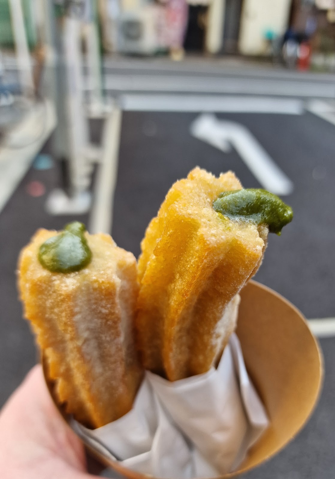 G'DAY Vegan Churros: food & drinks