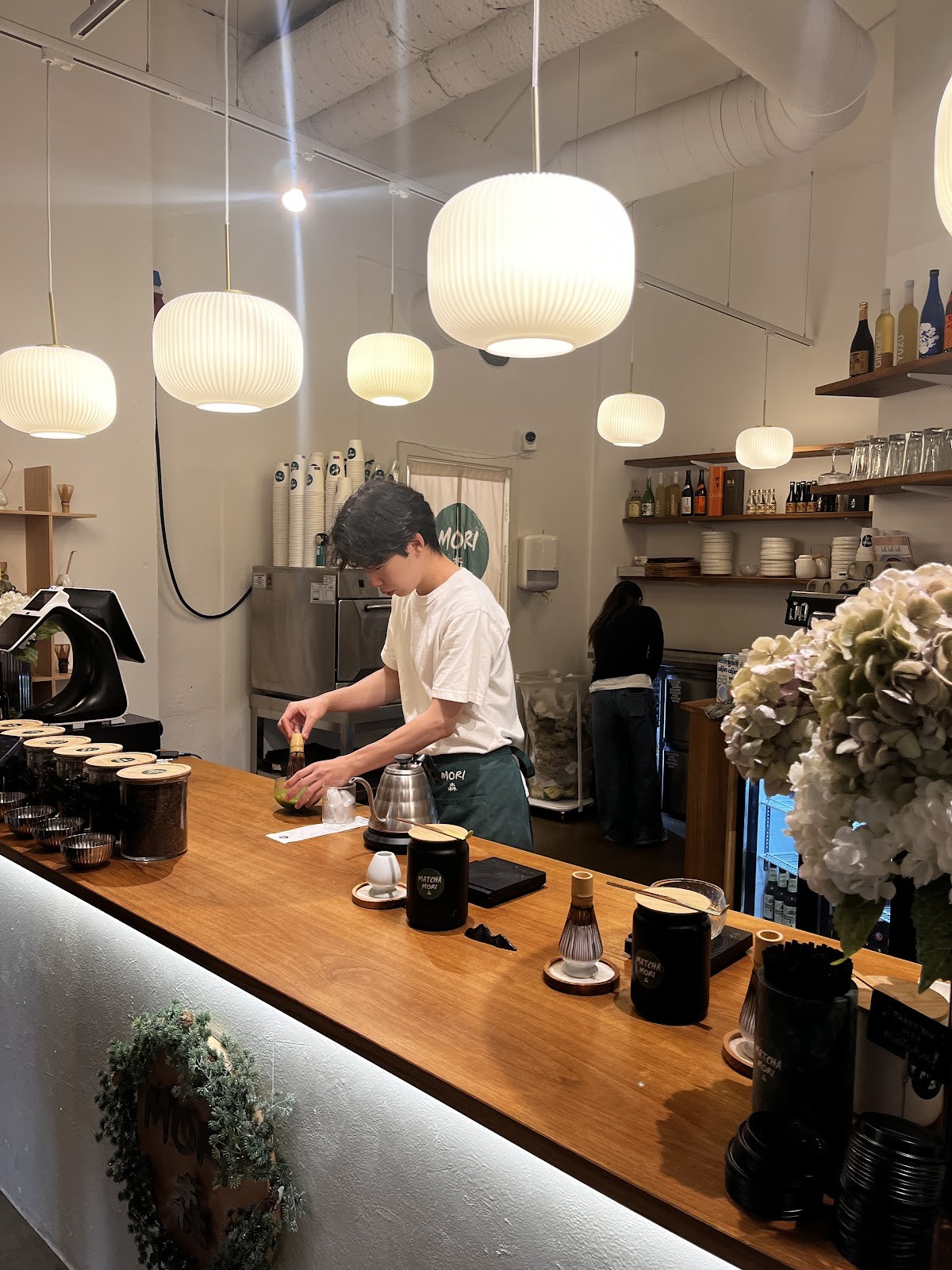 Matcha MORI Café Atelier: the place