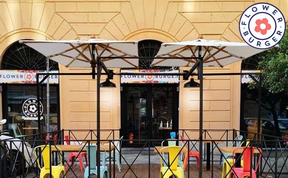 Flower Burger: the place