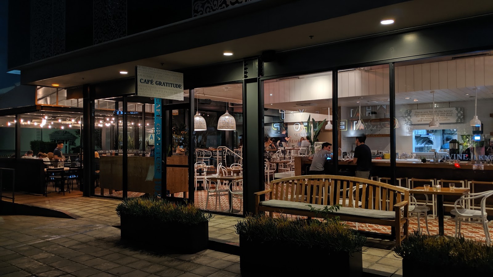 Cafe Gratitude: the place