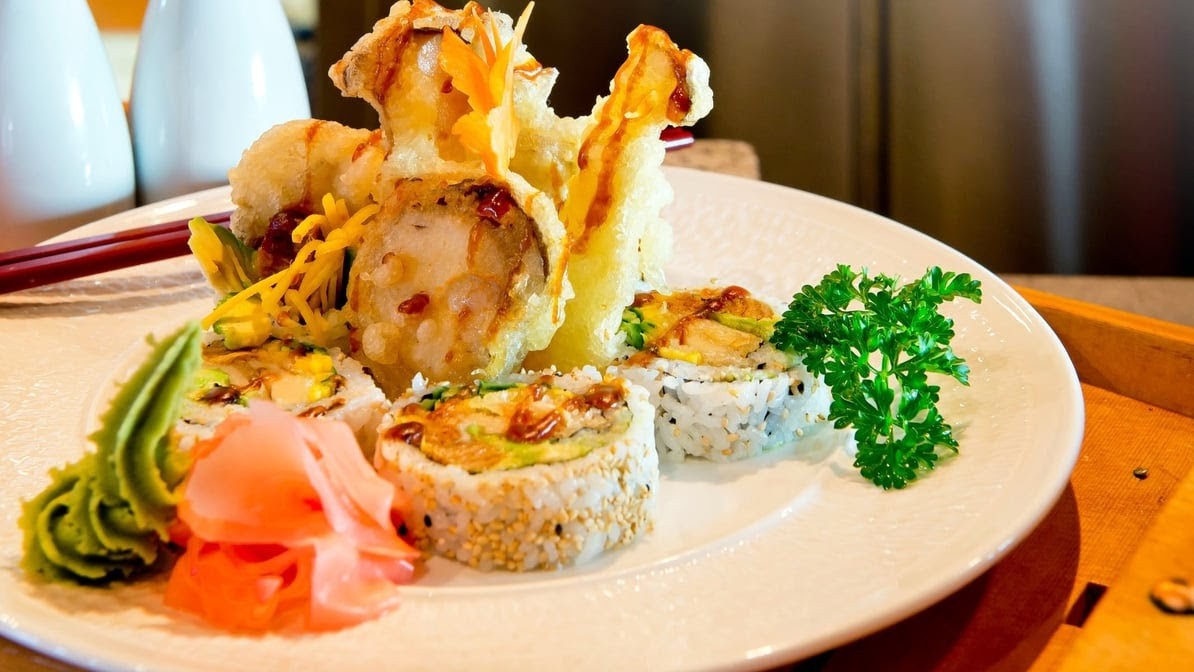 Tenon Vegan Sushi: food & drinks
