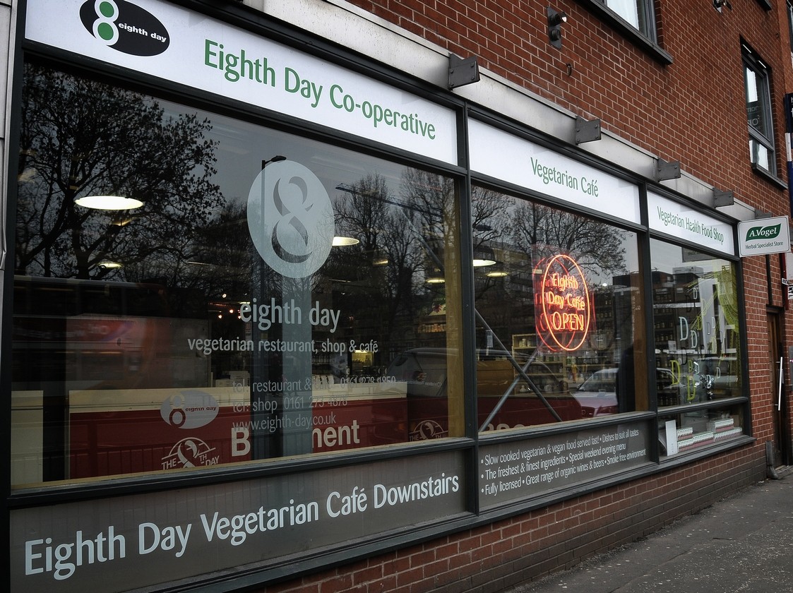 The Eighth Day Shop & Cafe: the place
