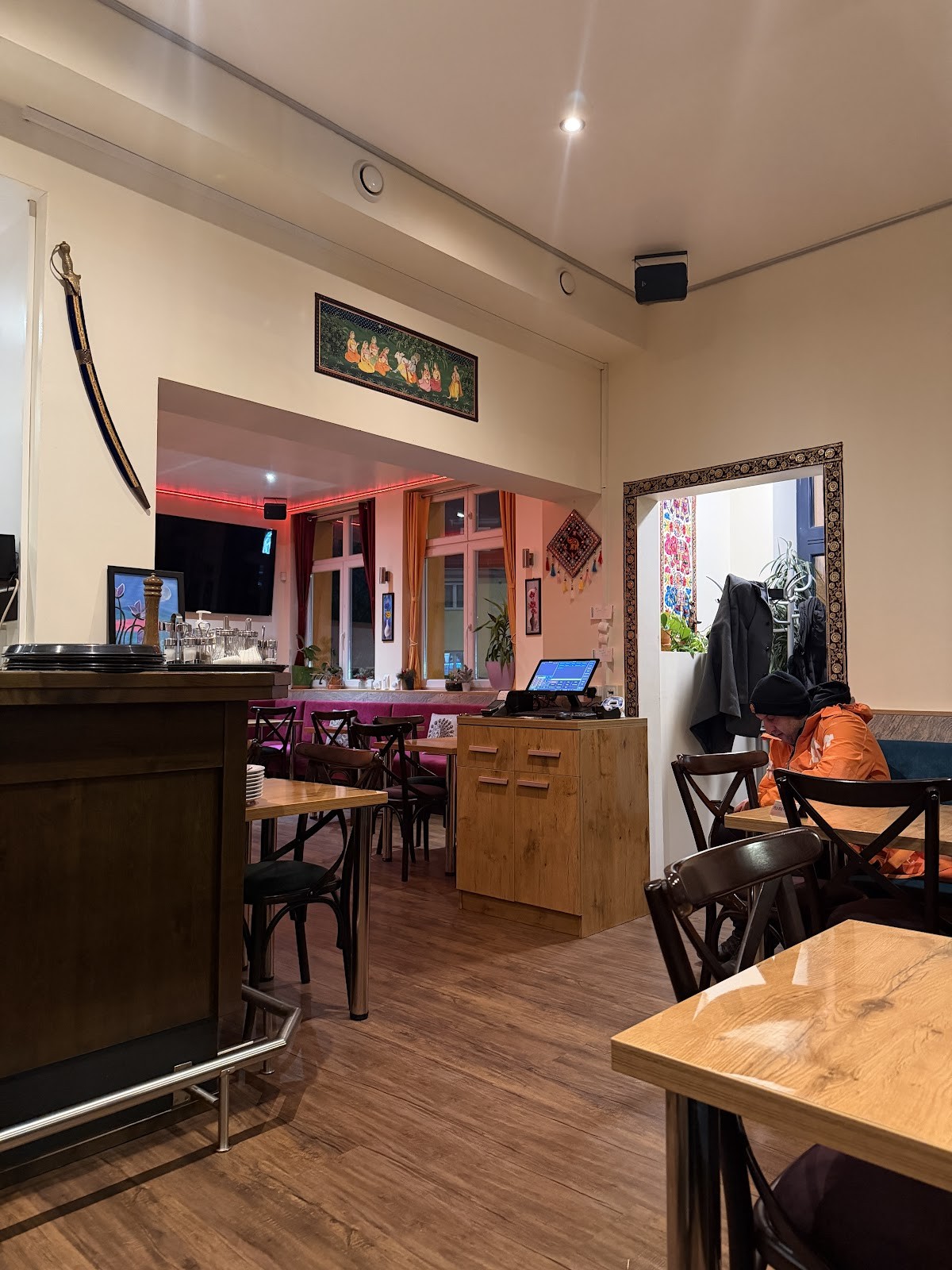 Restaurant Isha: the place