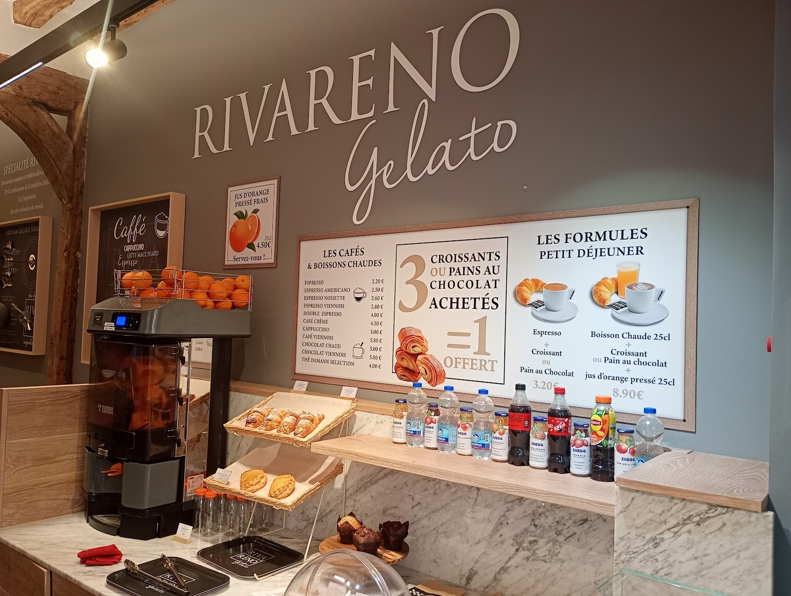 Rivareno Gelato Paris Huchette: the place
