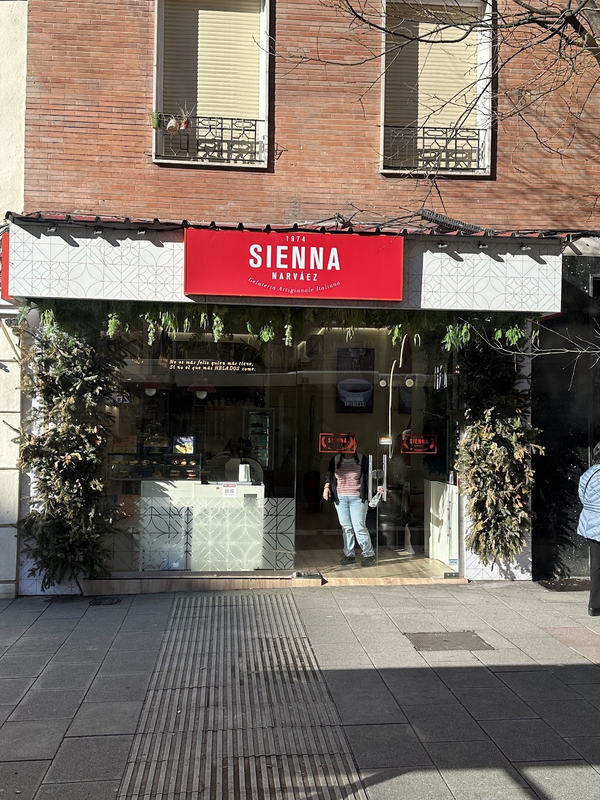 Heladería Sienna Narváez: the place