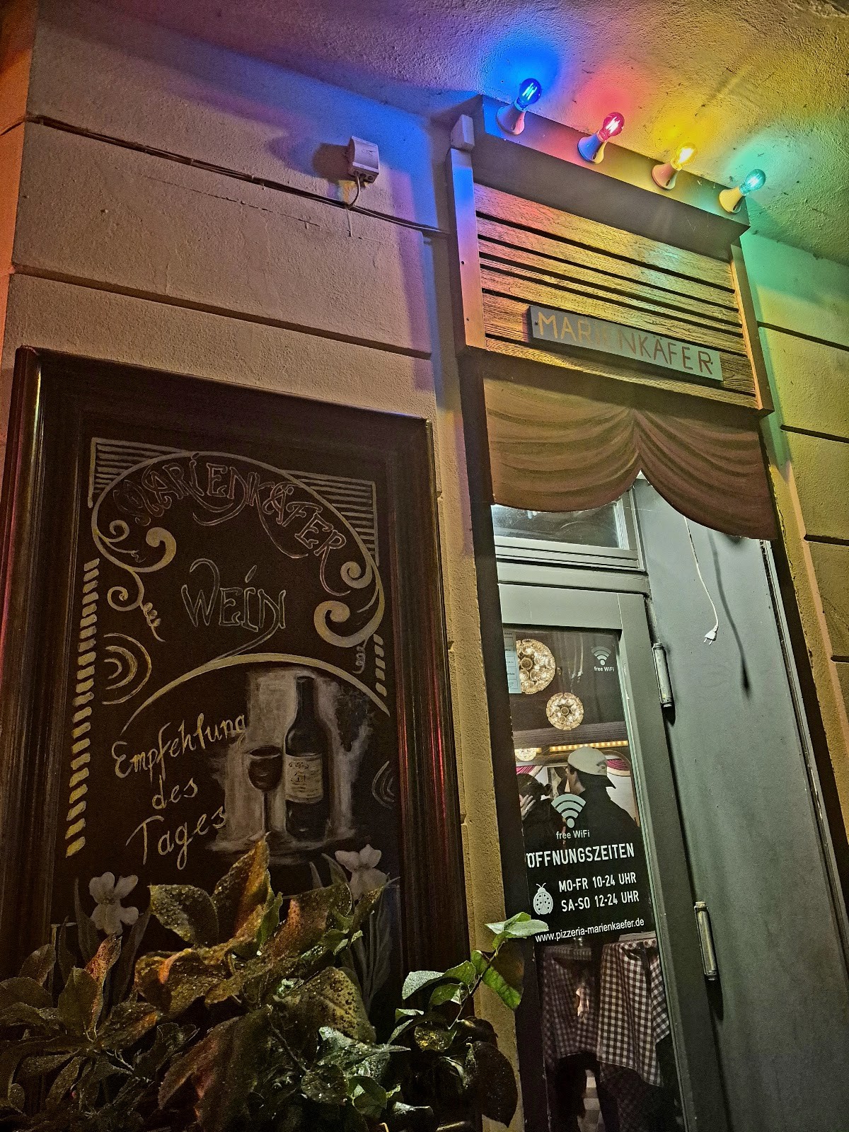 Pizzeria Marienkäfer: the place