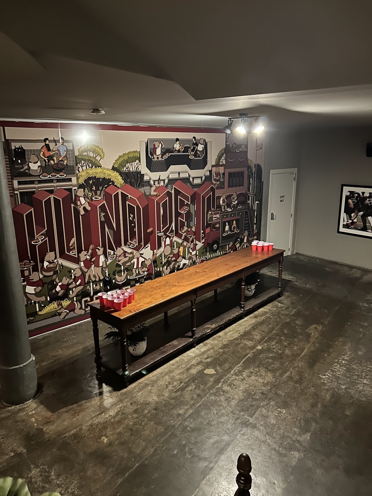 HUNDRED BURGERS: the place