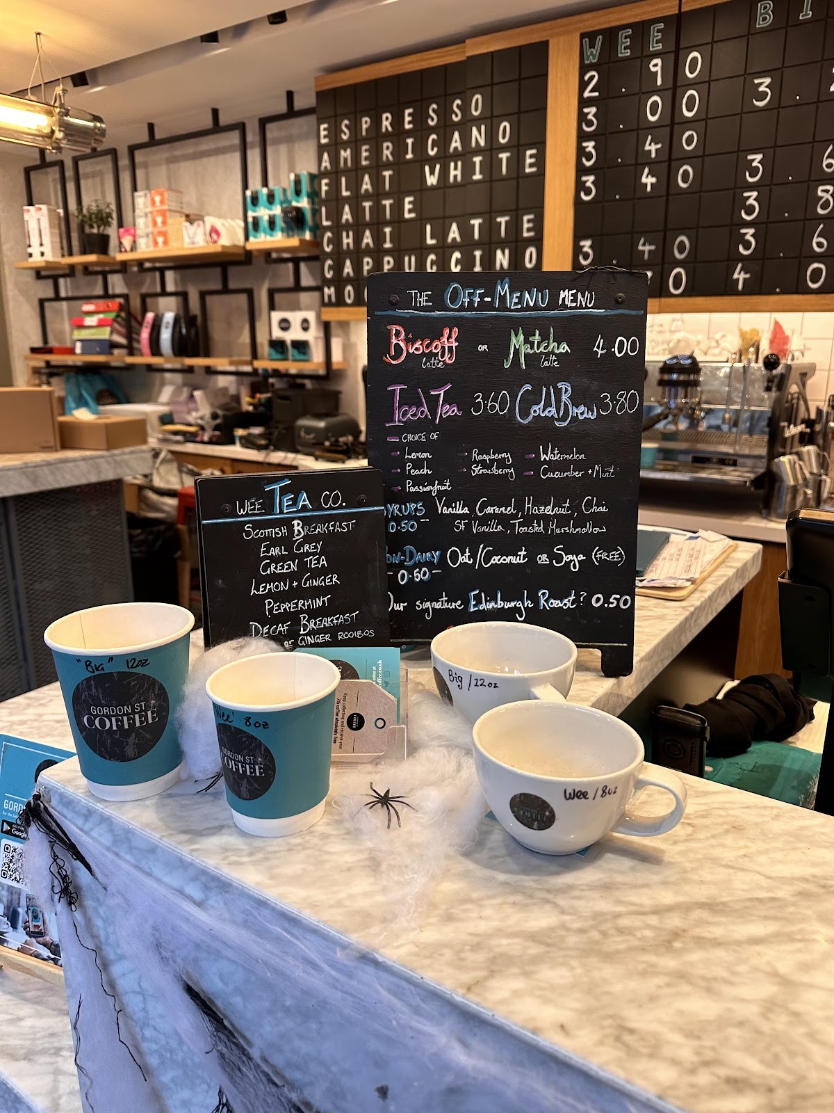 Gordon St Coffee Edinburgh: the place