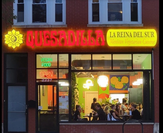 Quesadilla La Reina del Sur: the place