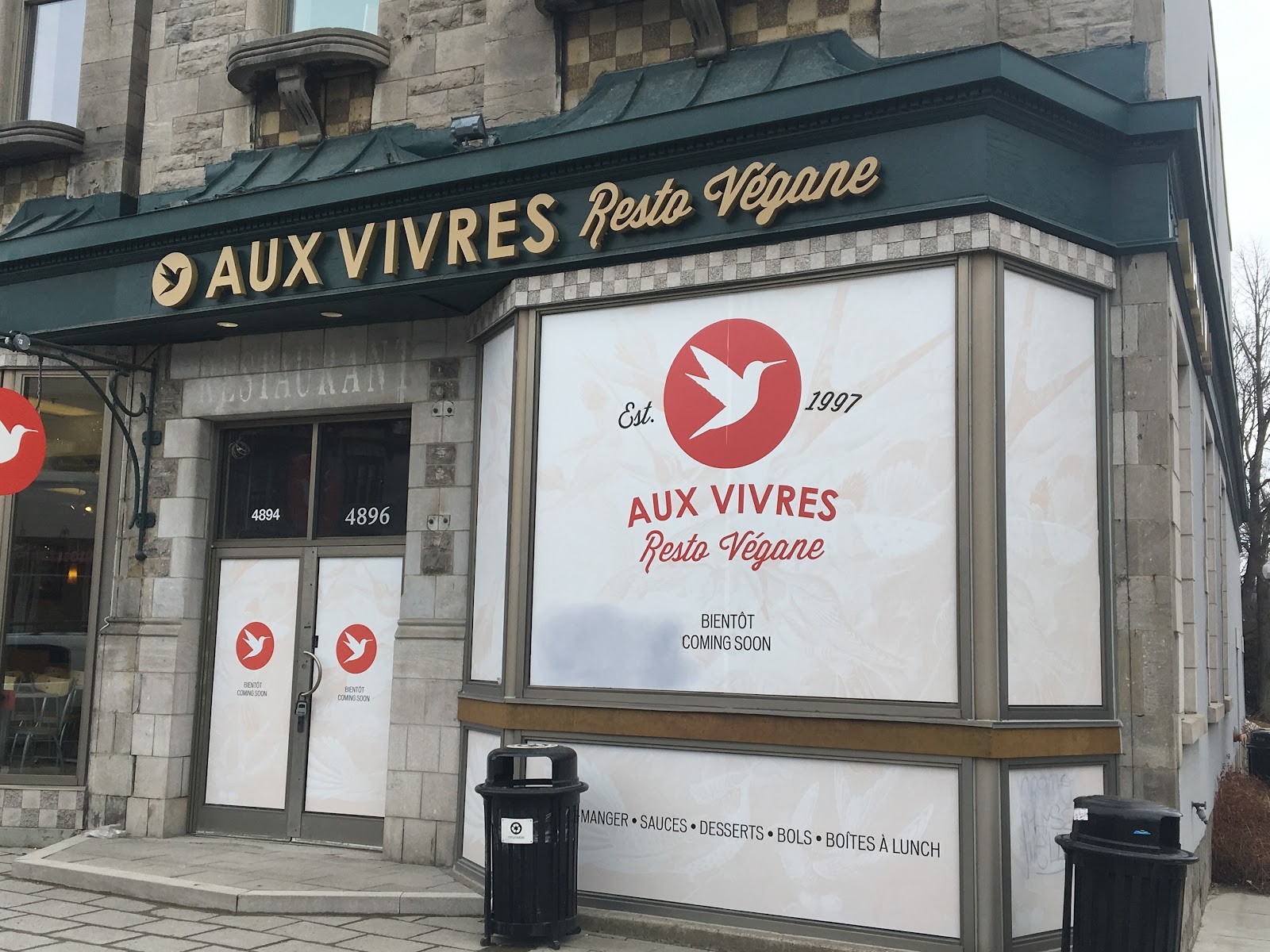 Aux Vivres Westmount: the place
