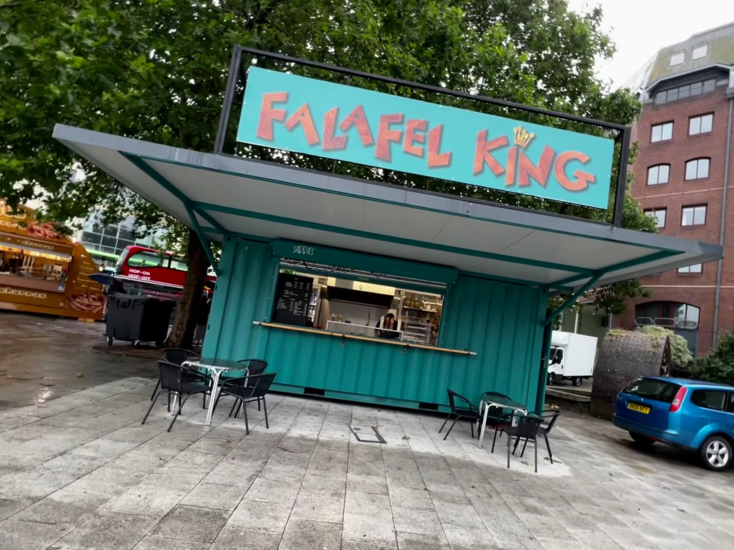 Falafel King: the place