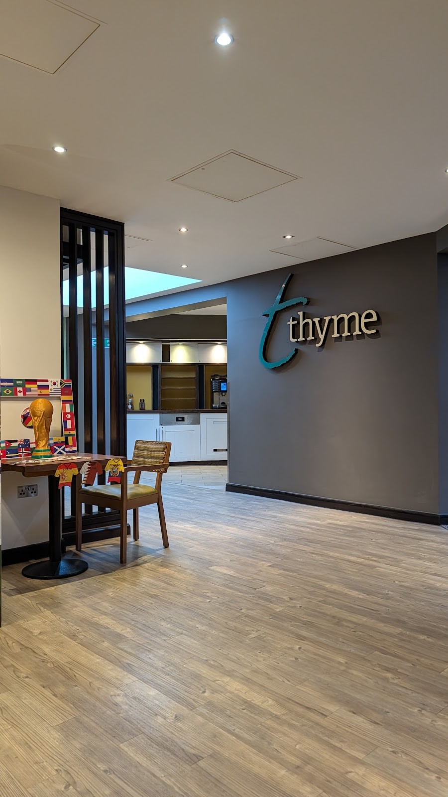 Thyme Restaurant: the place