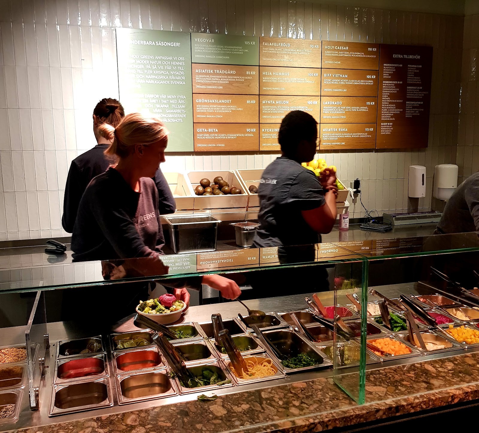 Holy Greens: the place