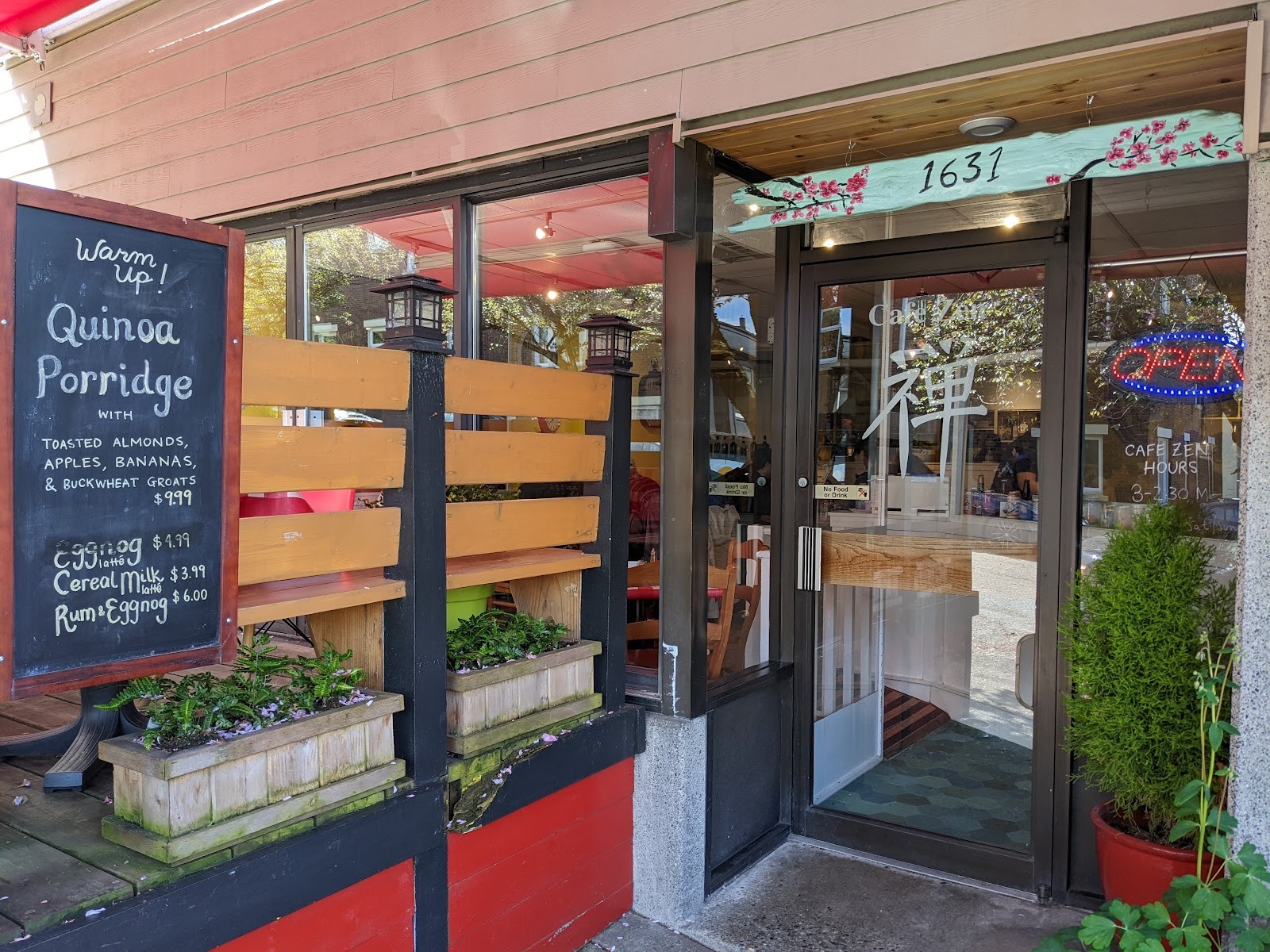 Cafe Zen On Yew: the place