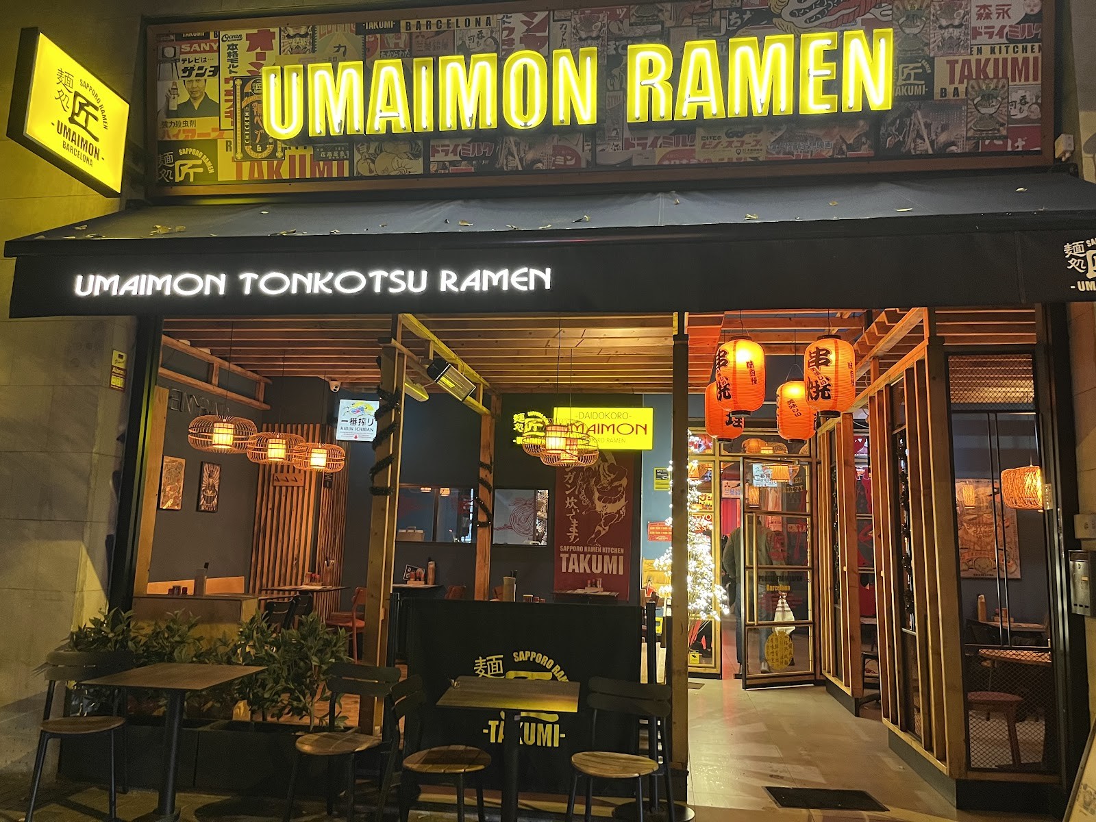 Umaimon Tonkotsu Ramen TAKUMI GLÒRIES: the place
