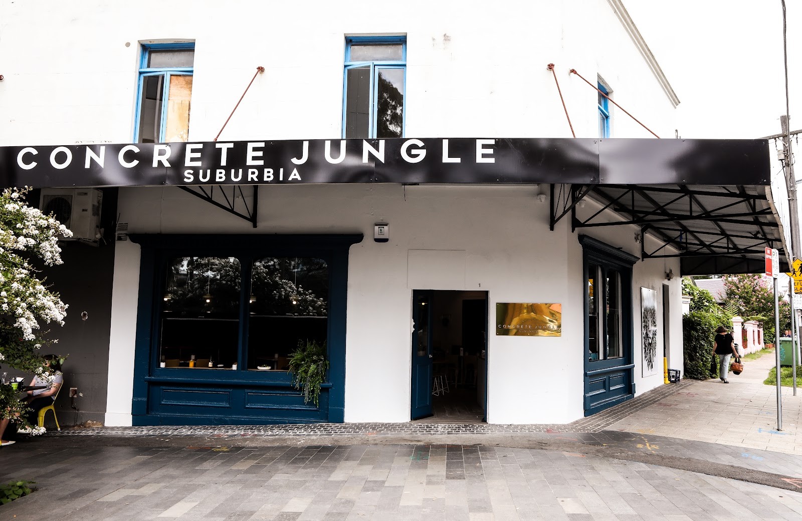 Concrete Jungle Cafe: the place