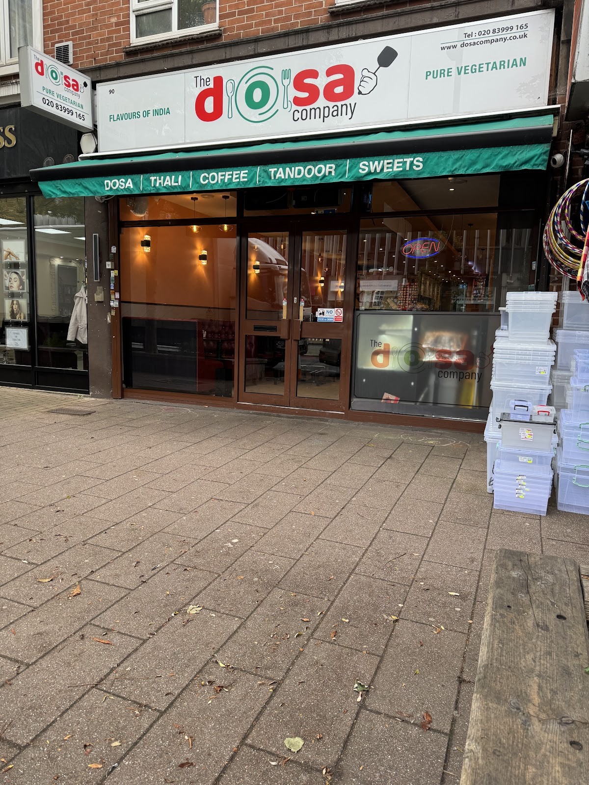 The DOSA Company - Vegetarian Restaurant: the place