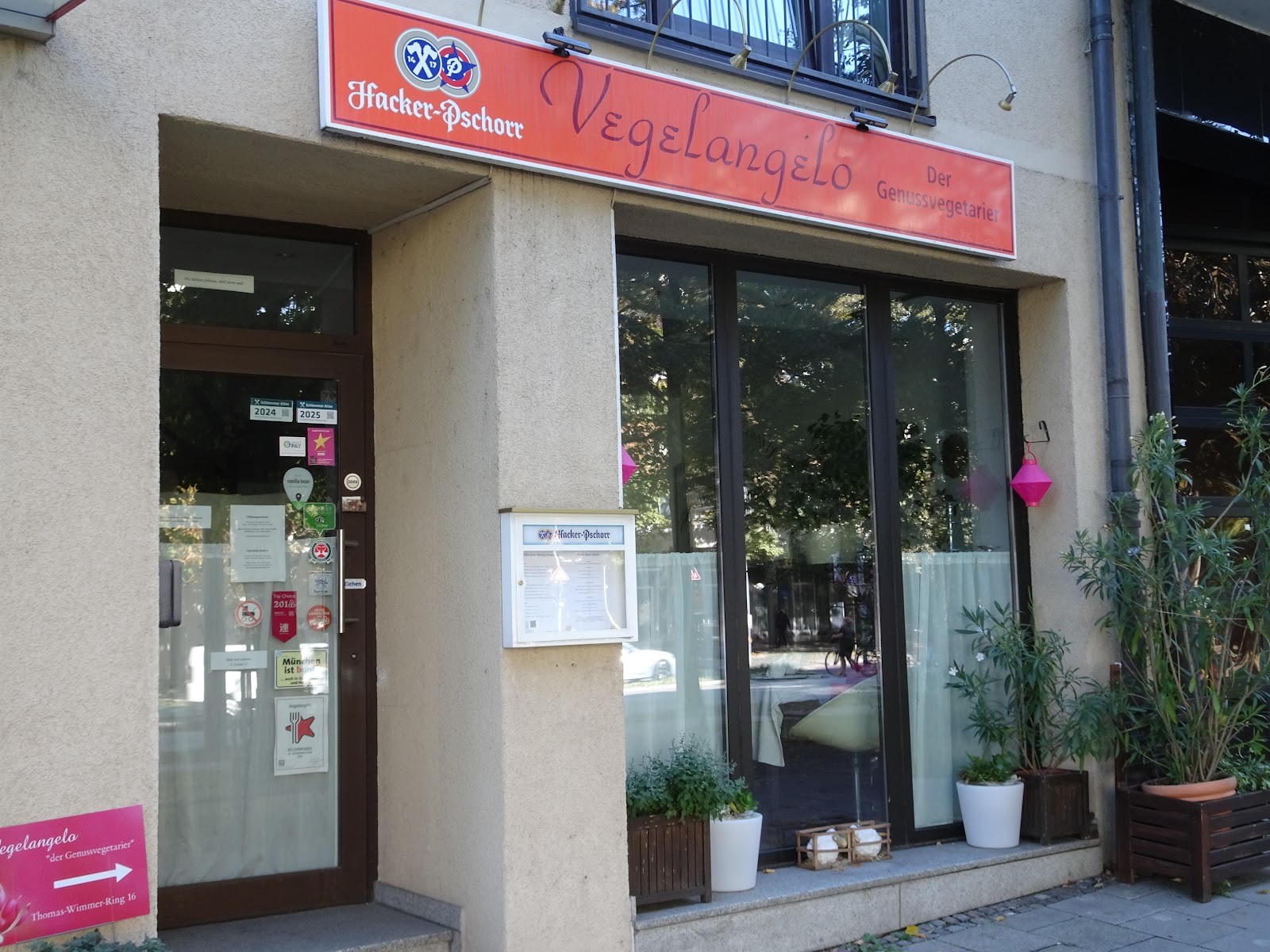 Restaurant Vegelangelo: the place