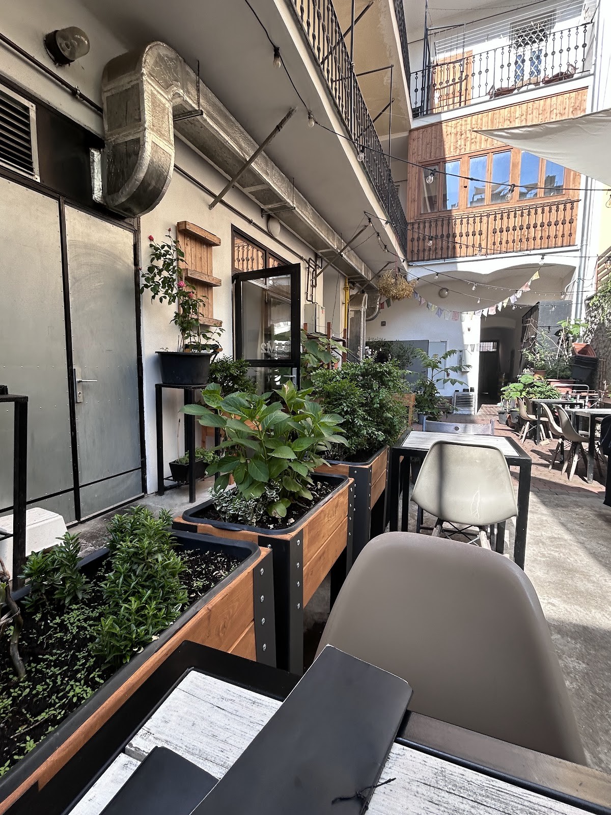 Café Pavlač: the place