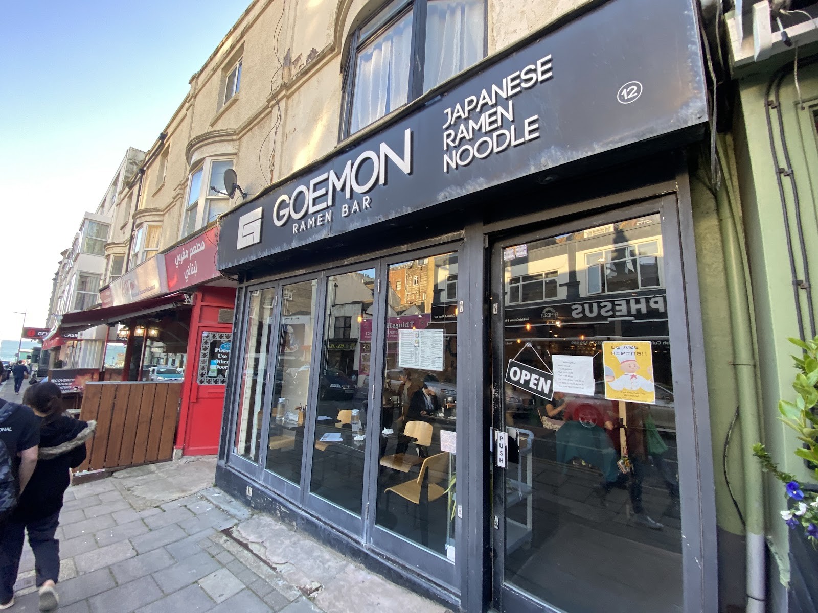 Goemon Ramen Bar: the place