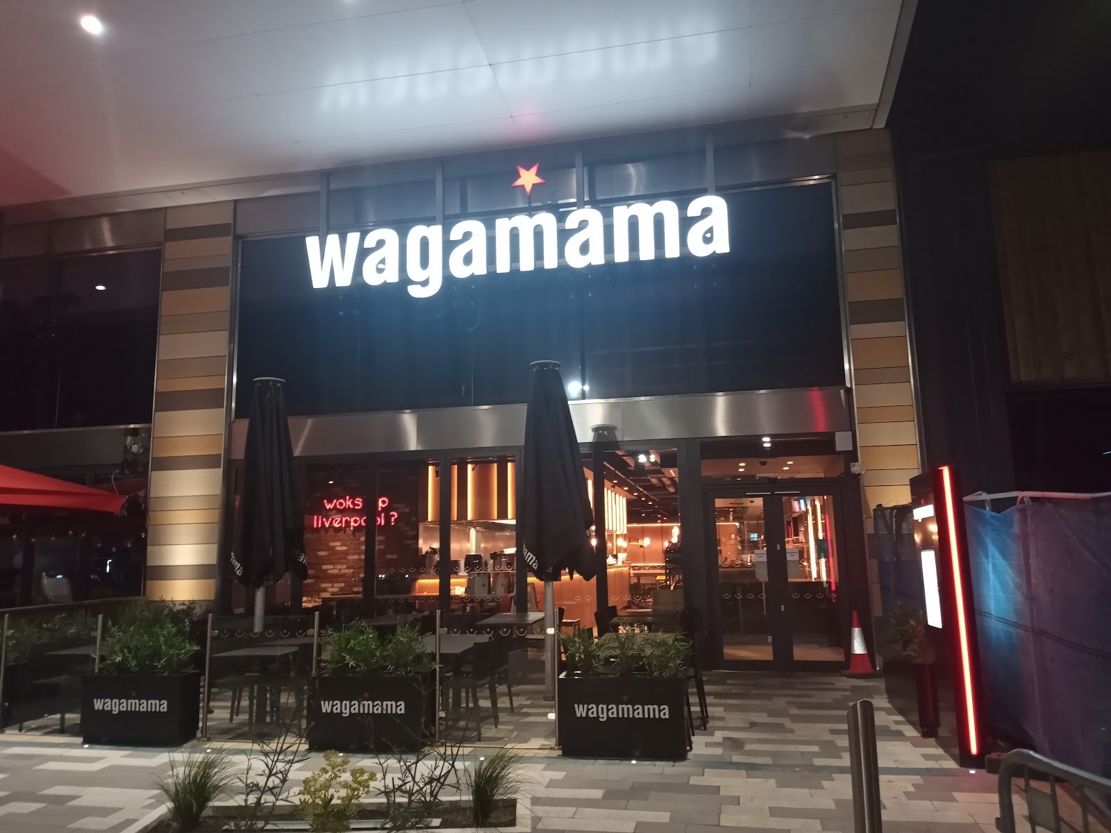 Wagamama - New Mersey: the place