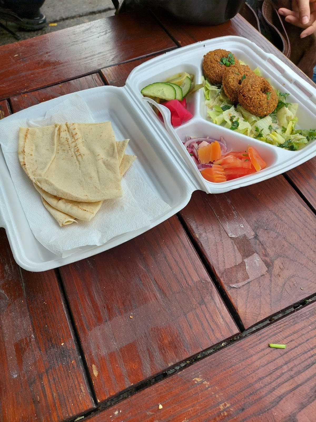 Sham Falafel kuchnia syryjska: food & drinks