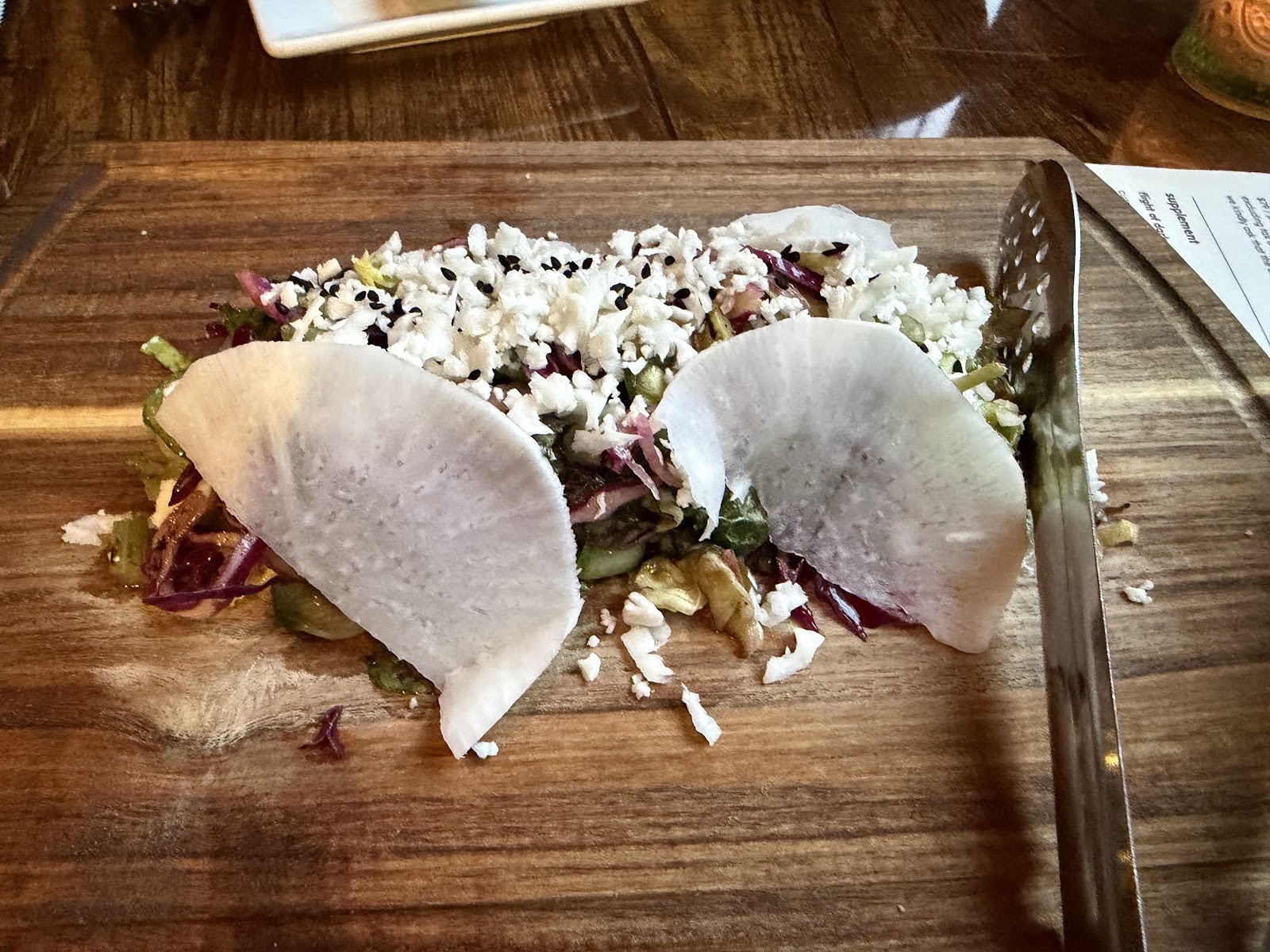 Vedge: food & drinks