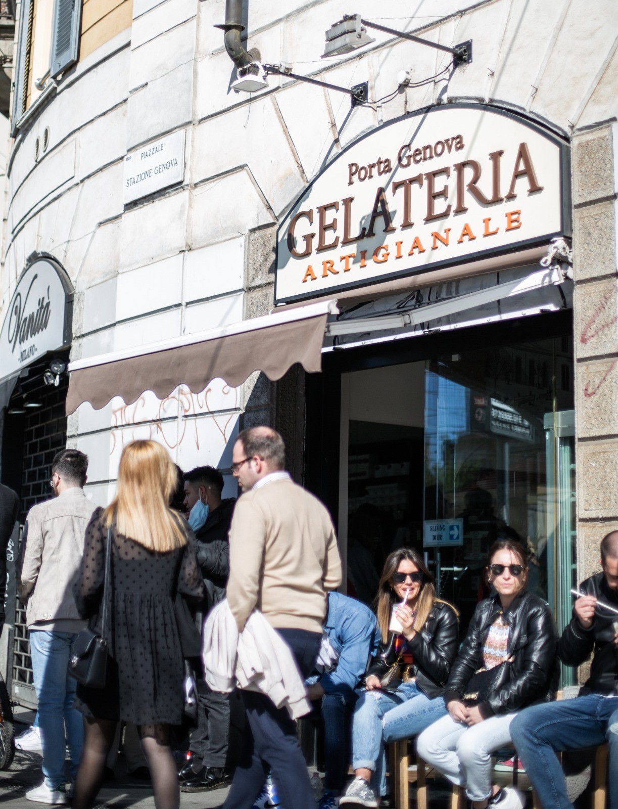 Gelateria Artigianale Porta Genova: the place
