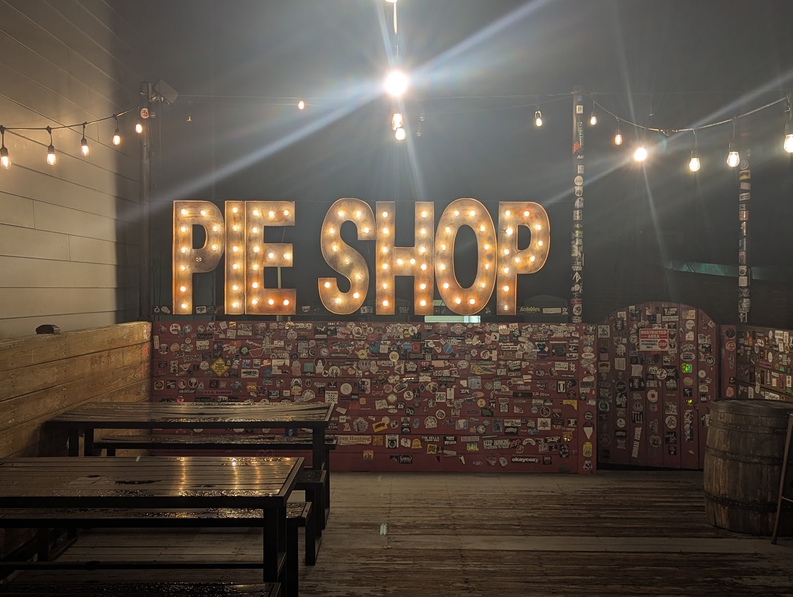 Pie Shop: the place