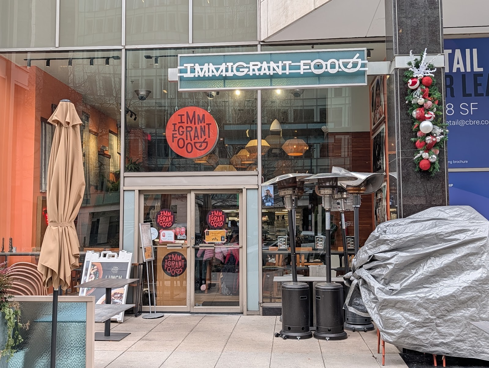 Immigrant Food at The White House: the place