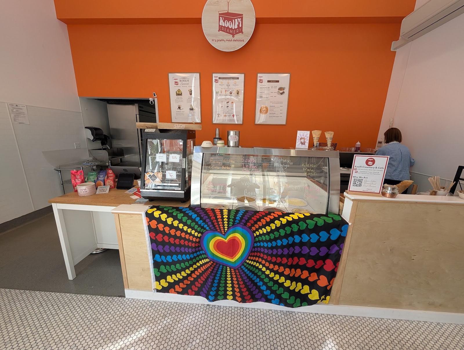 Koolfi Creamery and Cafe: the place