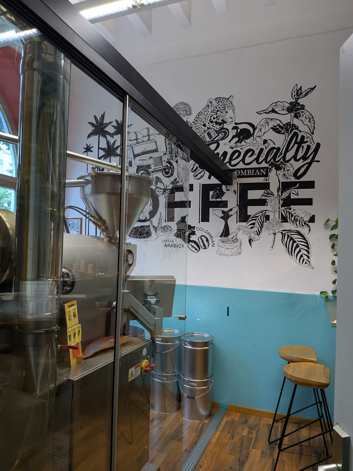Pacandé Kaffeerösterei: the place
