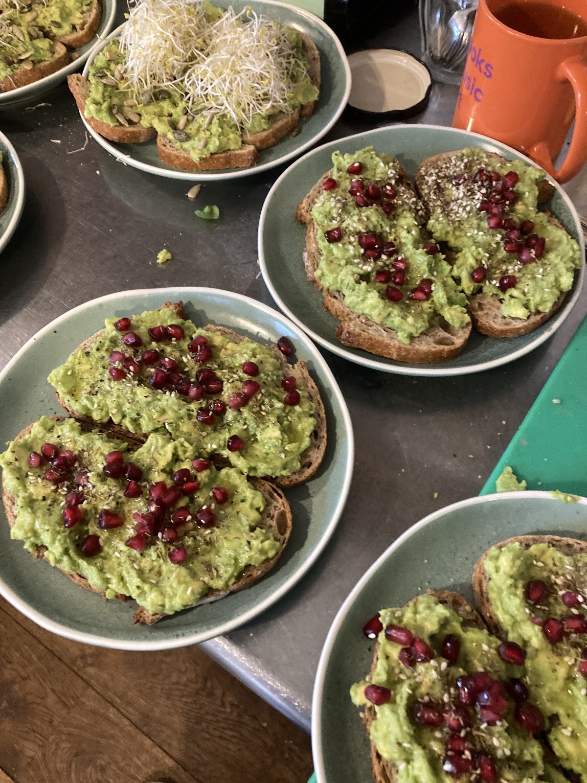 Cocoon Brunch: food & drinks