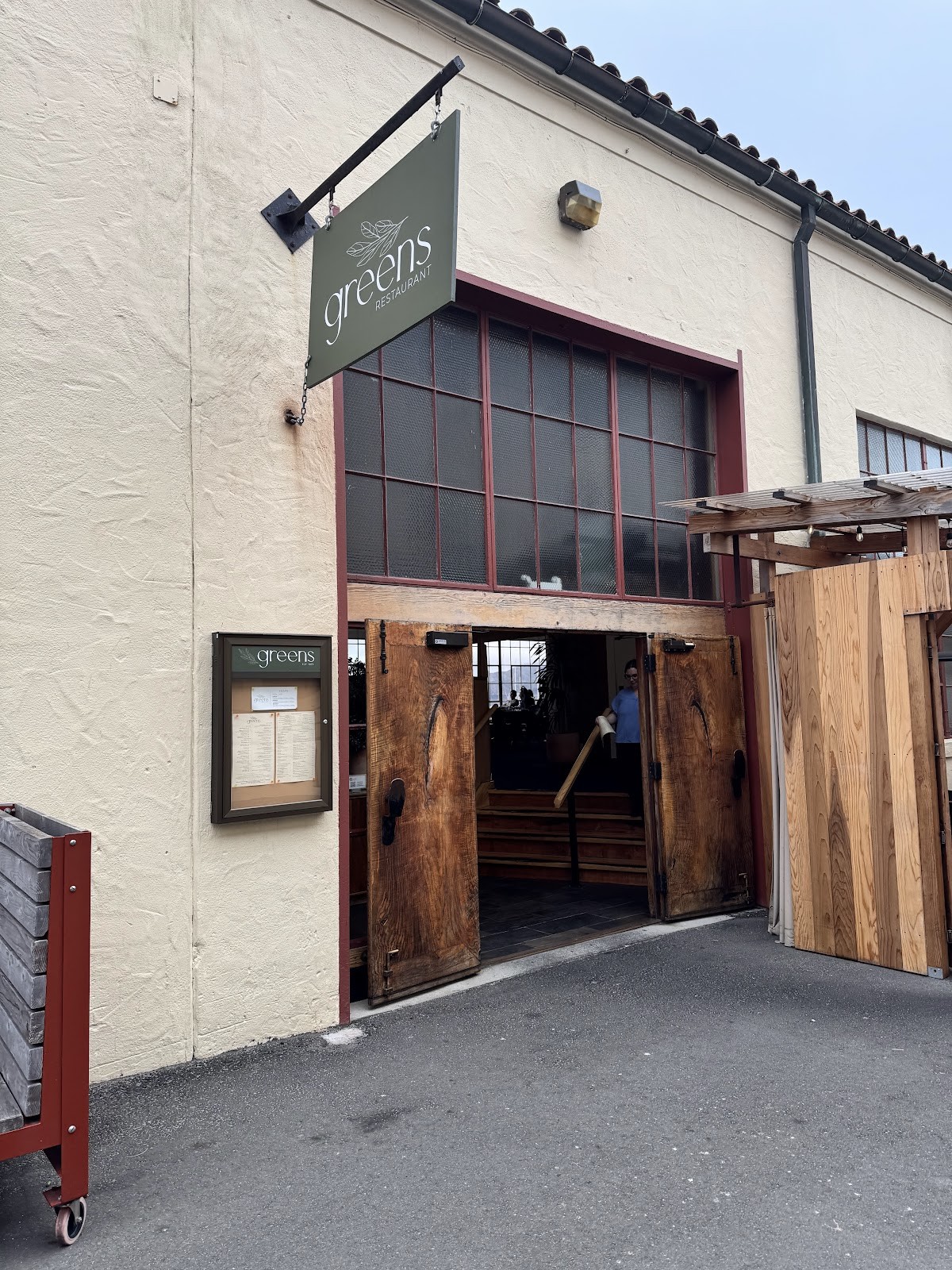 Greens Restaurant: the place