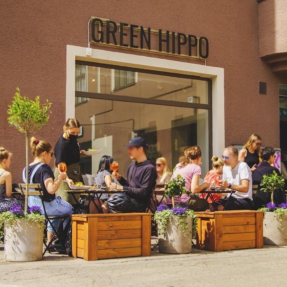 Restaurant Green Hippo Kallio: the place