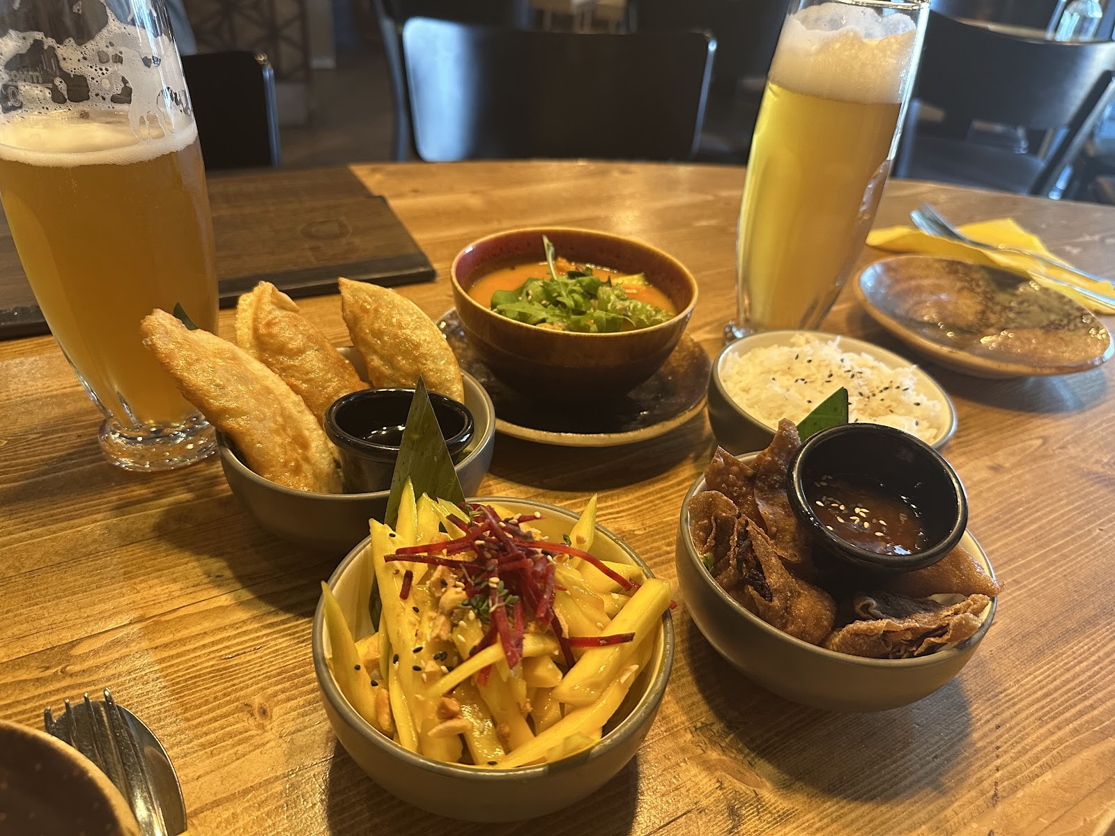 TA Vegan House: food & drinks